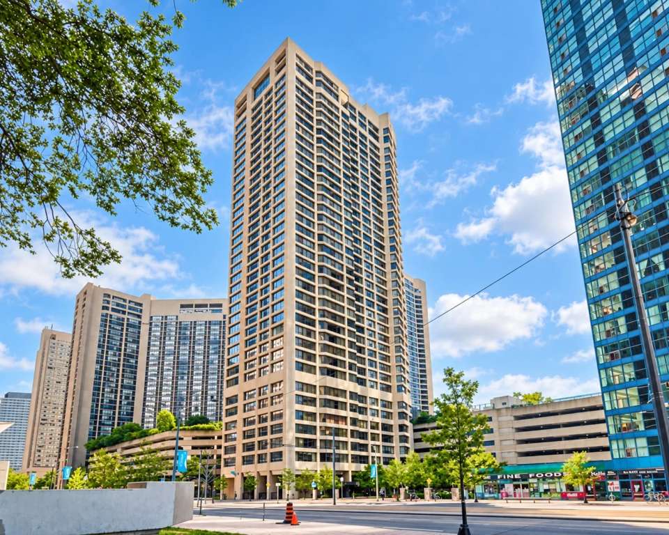 Exterior of Harbourside at 55 Harbour Sq, Toronto